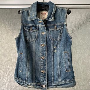 Denim Vest Size Medium